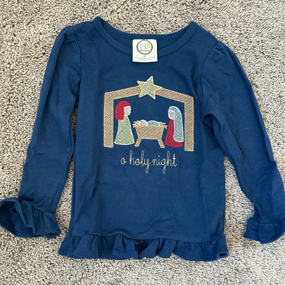 Nativity Ruffle Shirt